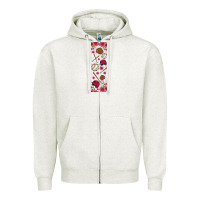 Oatmeal Heather baseball pen wraps Zipper Hoodie - BundleAndBundleShop