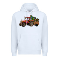 White christmas farm Premium Hoodie - RanaPortraitStore