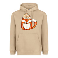 Mushroom coffee cups animal Heavyweight Hoodie - CowhideDigitalArt