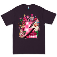 Plum pink christmas lightning bolt Premium Tee - MaliasSmallBusiness