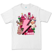 White pink christmas lightning bolt Premium Tee - MaliasSmallBusiness