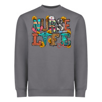 Storm nurse life Heavyweight Sweatshirt - OliviaCreatesArt