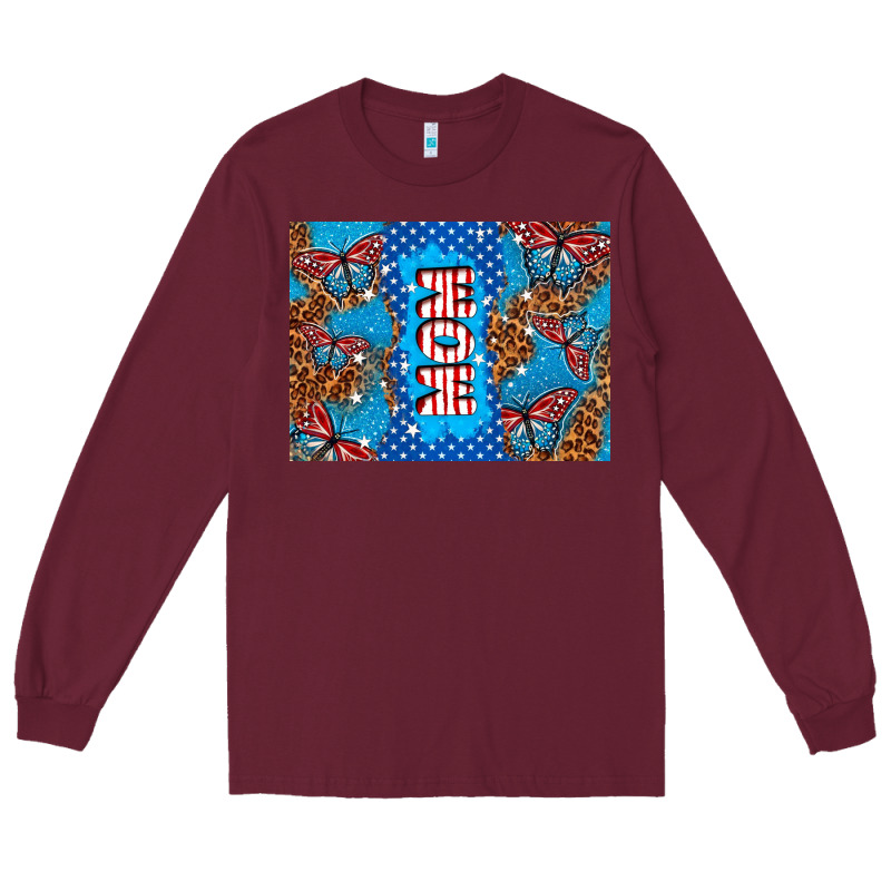 American Mom Long Sleeve Tee by TumblerDesignByShophia | Teevron
