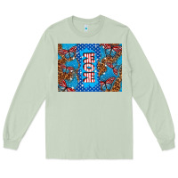 Matcha American mom Long Sleeve Tee - TumblerDesignByShophia