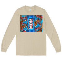 Mushroom American mom Long Sleeve Tee - TumblerDesignByShophia