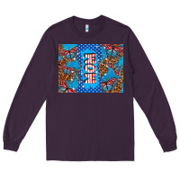 Plum American mom Long Sleeve Tee - TumblerDesignByShophia