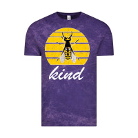 Cloud Purple Bee Kind Vintage Tee - Bettercallsaul