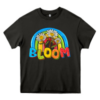 Asphalt bloom Heavy Core Tee - NancyCooperArtShop