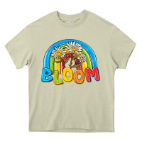 Mossy bloom Heavy Core Tee - NancyCooperArtShop