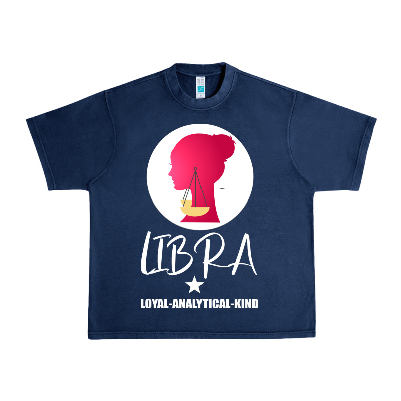 Libra Zodiac Sign Horoscope Birth Gift Girl Urban Heavy Tee by Bettercallsaul | Teevron
