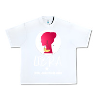 White Libra Zodiac Sign Horoscope Birth Gift Girl Urban Heavy Tee - Bettercallsaul