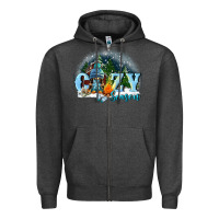 Charcoal Heather cozy season Zipper Hoodie - FaDigitalArtStudio