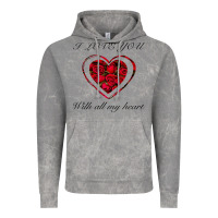 Cloud Rock I love you with all my heart Vintage Hoodie - Bettercallsaul
