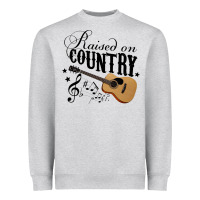 Raised On Country Country Life Country Music Lover Heavyweight Sweatshirt | Teevron