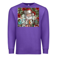 Purple Believe Premium Sweatshirt - CowhideDigitalArt