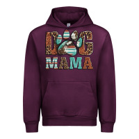 Mauve Wine dog mama Urban Hoodie - Artiststas