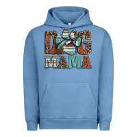 Pigment Pebble Blue dog mama Urban Hoodie - Artiststas