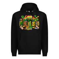 Black lucky nurse Premium Hoodie - FaDigitalArtStudio
