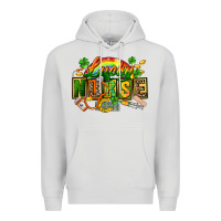 Dove Grey lucky nurse Premium Hoodie - FaDigitalArtStudio
