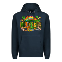 Navy lucky nurse Premium Hoodie - FaDigitalArtStudio