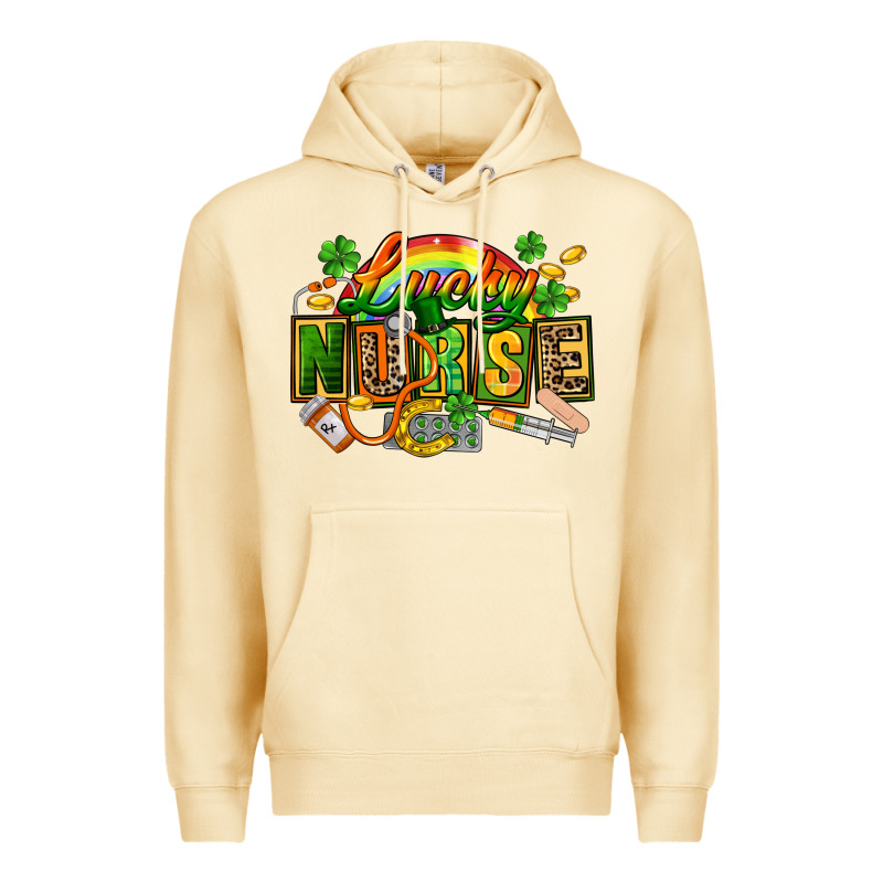 Lucky Nurse Premium Hoodie by FaDigitalArtStudio | Teevron