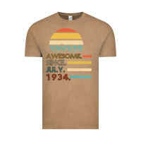 Vintage Coffee Awesome Since JULY 1934 Vintage Tee - Bettercallsaul