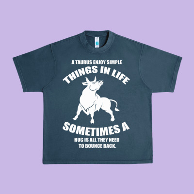 Taurus Horoscope Urban Heavy Tee Designed By Bettercallsaul