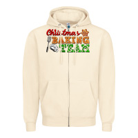 Sandshell christmas baking team Zipper Hoodie - FaDigitalArtStudio