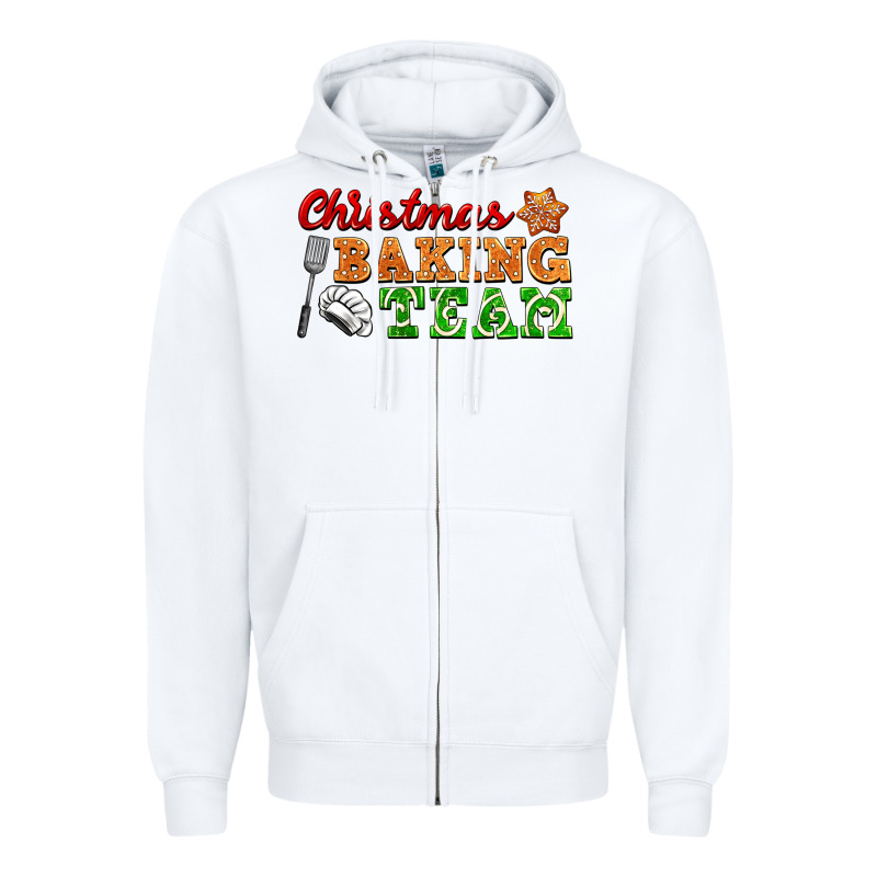 Christmas Baking Team Zipper Hoodie by FaDigitalArtStudio | Teevron