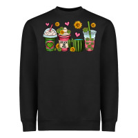 Black stuck on you cactus coffee cups Heavyweight Sweatshirt - OliviaCreatesArt