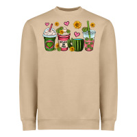 Mushroom stuck on you cactus coffee cups Heavyweight Sweatshirt - OliviaCreatesArt