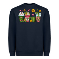Navy stuck on you cactus coffee cups Heavyweight Sweatshirt - OliviaCreatesArt