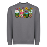 Stuck On You Cactus Coffee Cups Heavyweight Sweatshirt | Teevron