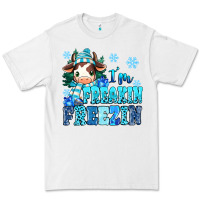 White I'm freakin freezin Premium Tee - MaliasSmallBusiness