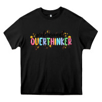 Black professional overthinker Heavy Core Tee - MaliasSmallBusiness