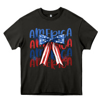 Asphalt america ribbon Heavy Core Tee - JahusDesignShop