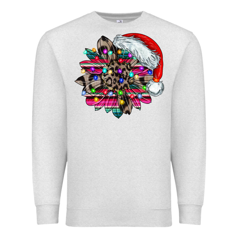 Serape And Leopard Christmas Premium Sweatshirt by CowhideDigitalArt | Teevron