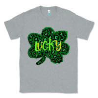 Heather Grey Lucky Shamrock St Patricks Day Classic Tee - Bettercallsaul