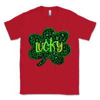 Red Lucky Shamrock St Patricks Day Classic Tee - Bettercallsaul