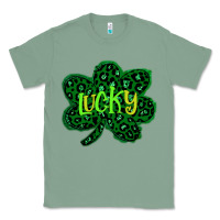 Sage Lucky Shamrock St Patricks Day Classic Tee - Bettercallsaul