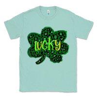 Seafoam Lucky Shamrock St Patricks Day Classic Tee - Bettercallsaul