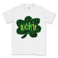 White Lucky Shamrock St Patricks Day Classic Tee - Bettercallsaul