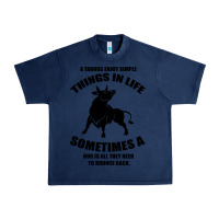 Navy Taurus Horoscope Urban Heavy Tee - Bettercallsaul