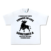 White Taurus Horoscope Urban Heavy Tee - Bettercallsaul
