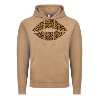Vintage Coffee leopard lips Vintage Hoodie - Bettercallsaul
