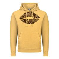 Vintage Mustard leopard lips Vintage Hoodie - Bettercallsaul