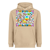 Mushroom The Pool Is My Happy Place Heavyweight Hoodie - CowhideDigitalArt