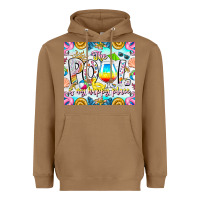 Toasted Coconut The Pool Is My Happy Place Heavyweight Hoodie - CowhideDigitalArt