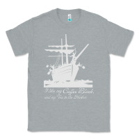 Heather Grey boston tea party funny Classic Tee - tuanDangUi