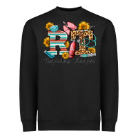 Black respiratory therapist western Heavyweight Sweatshirt - OliviaCreatesArt